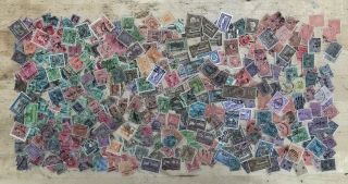 Indian States,  An Accumulation Of Stamps For Sorting,  Mainly.