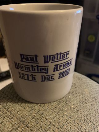 Paul Weller.  Wake Up The Nation Tour.  Wembley 2010 Official Rare Mug