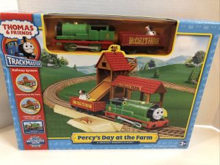 Rare Trackmaster Thomas And Friends Percy’s Day At The Farm