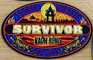 Survivor Kaoh Rong Embroidered Patch Cbs Tv Show Season 32 Iron On Castaways