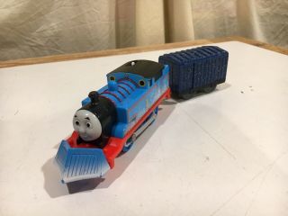 Motorized Snow Clearing Thomas With Snowy Car For Thomas & Friends Trackmaster