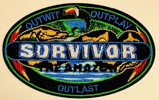 Survivor The Amazon Embroidered Patch Cbs Tv Show Season 6 Iron On Castaways