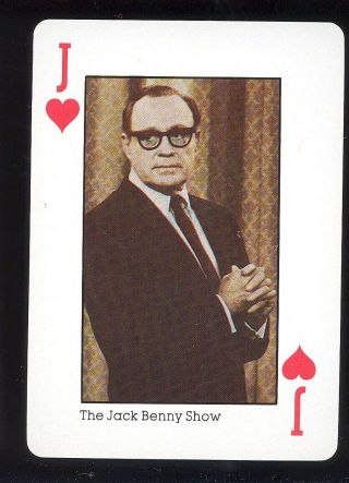 The Jack Benny Show 1979 Cbs Tv Television Network Photo Playing Card