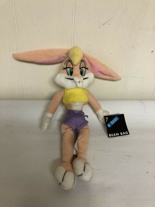 Vintage Wb Studio Store ‘99 Lola Bunny Rabbit Looney Tunes Plush & Tag Stuffed
