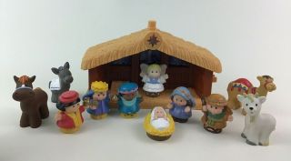 Fisher Price Little People Christmas Story Musical Nativity Baby Jesus Toy 2002