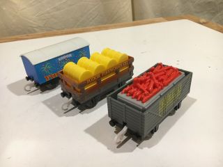 Thomas And Friends Trackmaster Sodor Fireworks Co Trucks Set T9055