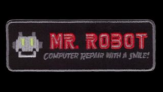 Mr Robot Fsociety Tv Show Computer Repair Iron On Patch