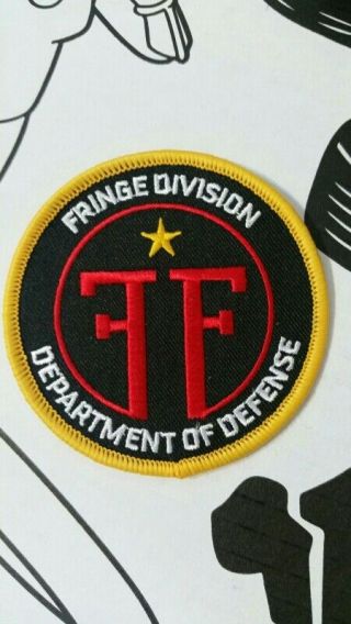 Fringe Division Patch Bam Box Exclusive.  Sci Fi.  Tv Memorabilia Fan