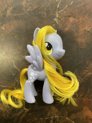 My Little Pony The Movie Derpy 3 " Brushable Vinyl Figure Muffins Bubbles Ditzy