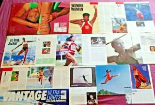 Jackie Joyner Kersee And Florence Griffith Joyner Great Clippings L@@k
