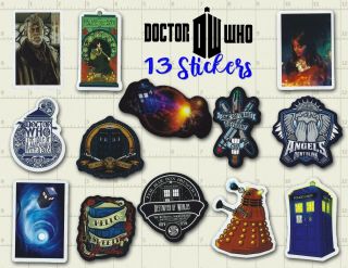 Doctor Who Sticker 13b Hello Sweetie War Dr Sonic Screwdriver Angels Dalek Clara