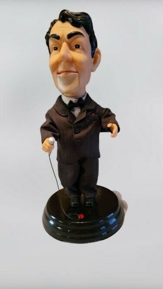 Vintage Dean Martin Gemmy Collectors 2002 Edition Animated Singing Figure 18 "