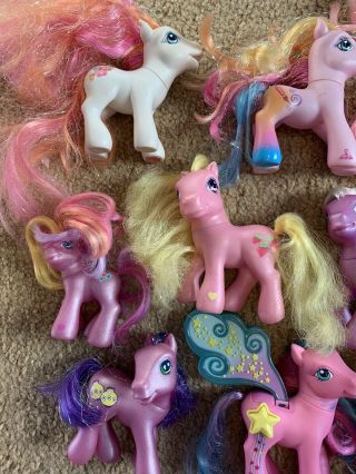 15 Vintage My Little Ponies In Need Of Love 14 G3,  1 Baby G1,  Various Damage 2