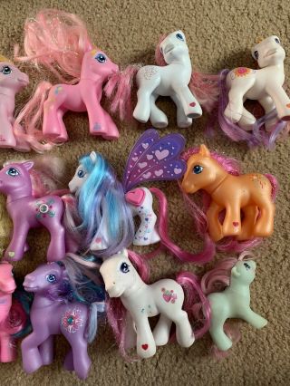 15 Vintage My Little Ponies In Need Of Love 14 G3,  1 Baby G1,  Various Damage 3