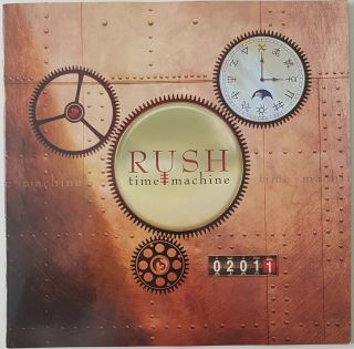 Rush - Time Machine Tour Programme 2011 - Ex Lee,  Peart,  Lifeson