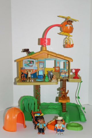 Go Diego Go Fisher Price Treehouse Set Loaded With