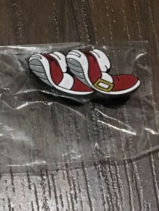 Sonic The Hedgehog Running Shoes Pin