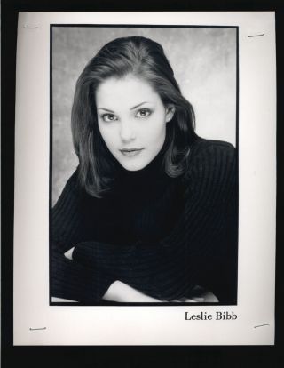 Leslie Bibb - 8x10 Headshot Photo W/ Resume - Iron Man