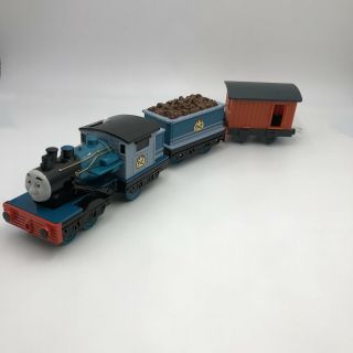 Mattel Motorized Ferdinand Tender W/ Freight Car Thomas & Friends Trackmaster