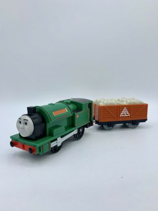 Motorized Peter Sam W/ Full Cargo Car For Thomas And Friends Trackmaster