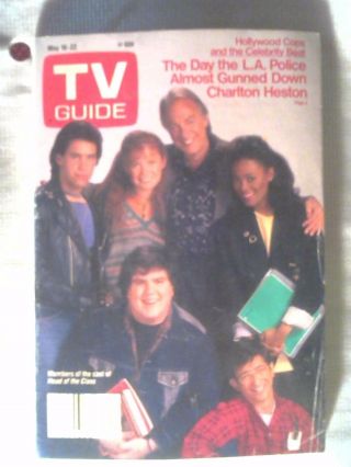 Tv Guide May 16 - 22 1987 Head Of The Class Cover Iowa Edition