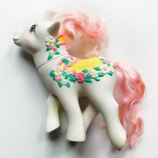 My Little Pony G1 Vintage Flower Bouquet Merry Go Round / Carousel 80 