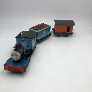 Mattel Motorized Muddy Ferdinand W/ Freight Car Thomas & Friends Trackmaster