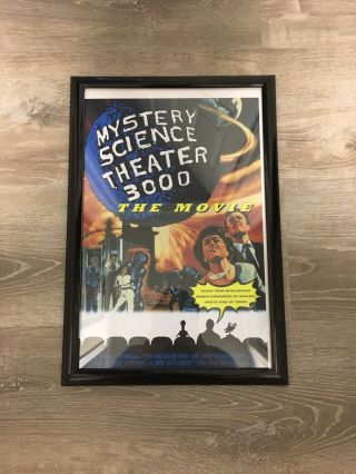 Framed Mystery Science Theater 3000 The Movie Poster 12x18”