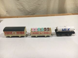 Thomas And Friends Trackmaster Sodor Ice Cream And Milk Cars