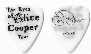 Alice Cooper Black/white Tour Guitar Pick