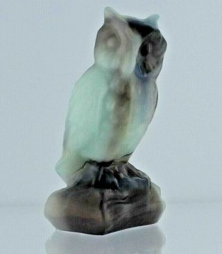 Boyd Glass Owl Candy Swirl Variant 23
