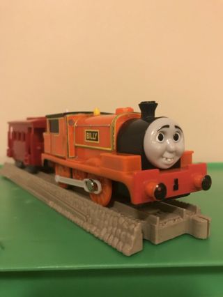 Thomas Train Trackmaster Motorized Billy And Caboose