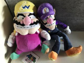 Mario Wario And Little Buddy Plush Dolls Nintendo