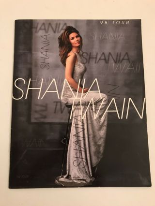 Shania Twain 1998 Come On Over Tour Concert Program Book