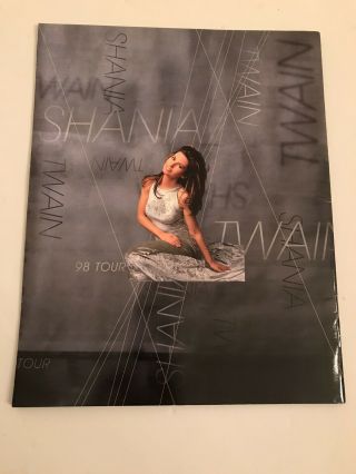 SHANIA TWAIN 1998 COME ON OVER TOUR CONCERT PROGRAM BOOK 2