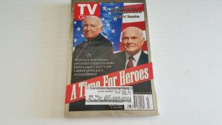 Tv Guide October 24 30 1998 Special Preview Chips Walter Cronkite John Glenn