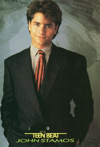 John Stamos Pinup Clipping Cutting From A Magzine 80 