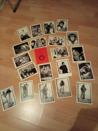 The Stone Roses Ian Tilton Exhibition Signed 20 Postcard Set Booklet Ian Brown