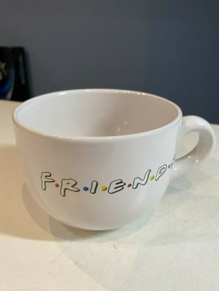 Friends Tv Show Series White Coffee Tea Mug Cup 1995 Warner Bros