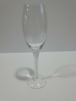 Large Twist Stem Wine Glass In Execellent