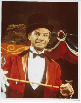 Lost In Space Tv Color 8x10 Dr Smith Ringmaster A Day At The Zoo