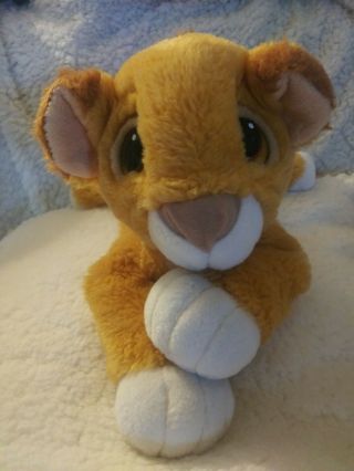 Vintage 1993 Mattel Disney The Lion King Floppy Simba Stuffed Animal Plush