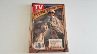 Tv Guide Feb 29 March 6 1992 Young Indiana Jones Indy & Mecorey Carrier