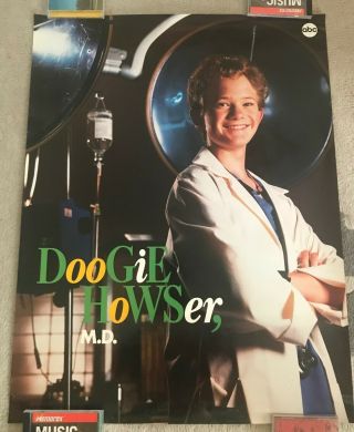 Doogie Howser Md Vintage 90s Poster 25.  5 " X 33 "