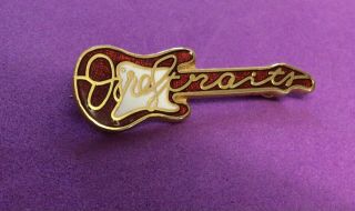 Dire Straits 1979/80 Communique Tour Enamel Promo Pin Badge Last One