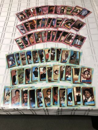 Michael Jackson 1984 Series 1,  2 Complete Set Of 66 Cards