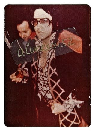Elvis Presley Vintage Candid Photograph - On Tour - November 1971
