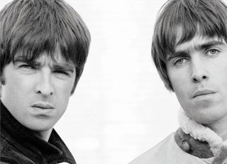 Oasis Wall Poster Print Noel Liam Gallagher Britpop Sz: A4 A3 A2 A1 A0