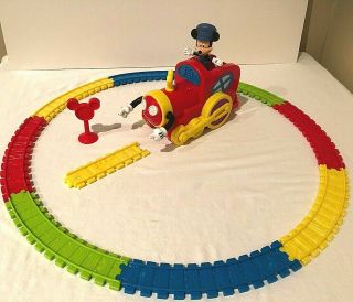Mickey Mouse Disney Clubhouse Magical Choo Choo Express Train Set Silly Talking