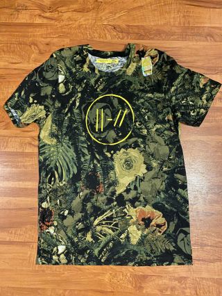 Twenty One Pilots Bandito Tour Floral T - Shirt Xl Unworn Trench